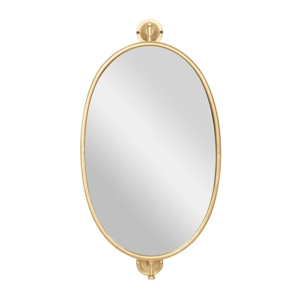 330940769_MainImage_001_l.jpg Grayson Lane 15-in x 29-in Oval Gold Contemporary Framed Wall Mirror -GRAYSON LANE shop 330940769 MainImage 001 l
