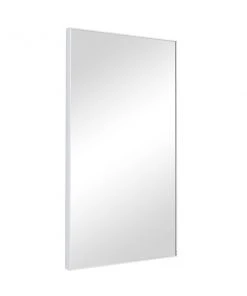 Grayson Lane 32-in x 18-in Rectangle White Contemporary Framed Wall Mirror -GRAYSON LANE shop 330940772 AlternateImage5 l