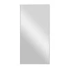 Grayson Lane 36-in x 18-in Rectangle White Framed Wall Mirror