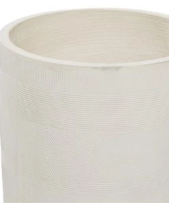 Grayson Lane 12.50-in x 15.95-in White Ceramic Planters - Set of 2 -GRAYSON LANE shop 330940780 AlternateImage3 l