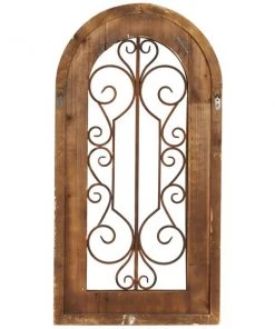 Grayson Lane 38-in x 20-in Brown Metal Rustic Ornamental Wall Decor -GRAYSON LANE shop 330940783 AlternateImage8 l