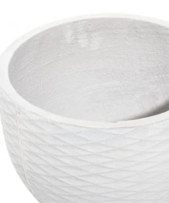 Grayson Lane 10.25-in x 12.75-in Grey Ceramic Planters - Set of 2 -GRAYSON LANE shop 330940793 AlternateImage3 l