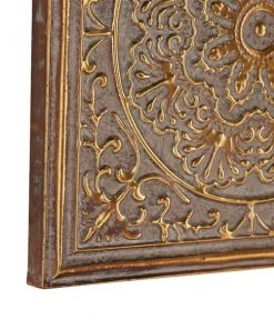 Grayson Lane 17-in x 17-in Gold Metal Eclectic Wall Decor - Set of 4 -GRAYSON LANE shop 330940795 AlternateImage5 l