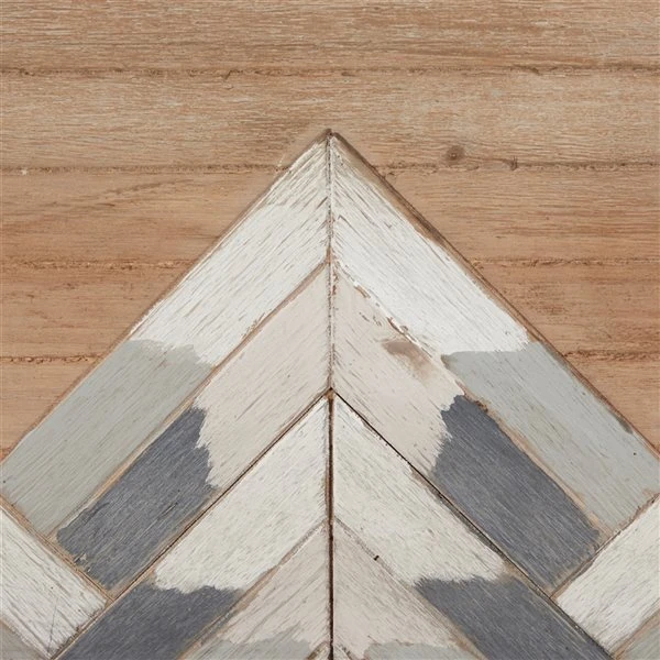 Grayson Lane 15-in x 39-in Brown Wooden Farmhouse Abstract Wall Decor 3 Grayson Lane 15-in x 39-in Brown Wooden Farmhouse Abstract Wall Decor - Image 3