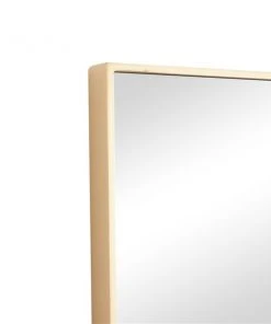 Grayson Lane 36-in x 14-in Rectangle Gold Contemporary Framed Wall Mirror -GRAYSON LANE shop 330940818 AlternateImage3 l