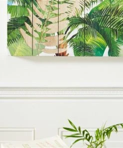 Grayson Lane 30-in x 30-in Green Wooden Eclectic Animals Wall Art -GRAYSON LANE shop 330940851 AlternateImage3 l