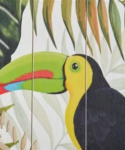 Grayson Lane 30-in x 30-in Green Wooden Eclectic Animals Wall Art -GRAYSON LANE shop 330940851 AlternateImage5 l