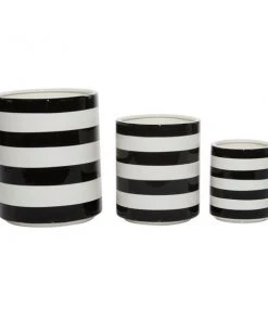 Grayson Lane 10-in x 12-in Black Stone Planters - Set of 3 -GRAYSON LANE shop 330940853 AlternateImage5 l