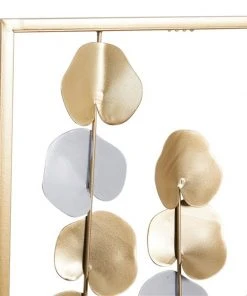 Grayson Lane 12-in x 33.5-in Gold Metal Modern Floral Wall Decor - Set of 2 8 Grayson Lane 12-in x 33.5-in Gold Metal Modern Floral Wall Decor - Set of 2 -GRAYSON LANE shop 330940869 AlternateImage6 l