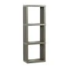 Grayson Lane 34-in x 12-in Grey Wood Contemporary Wall Shelf