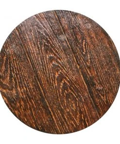 Grayson Lane 22-in x 15-in Brown Metal Round Accent Table -GRAYSON LANE shop 330940880 AlternateImage5 l