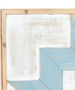 Grayson Lane 31-in x 31-in Multicoloured Wooden Farmhouse Abstract Wall Decor -GRAYSON LANE shop 330940884 AlternateImage5 l