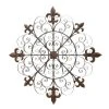 Grayson Lane 42-in Brown Metal Rustic Wall Decor