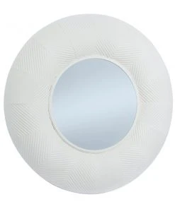 Grayson Lane 35-in x 35-in Round White Bohemian Framed Wall Mirror -GRAYSON LANE shop 330940895 AlternateImage5 l