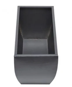 Grayson Lane 19.70-in x 9.90-in Grey Metal Planters - Set of 3 -GRAYSON LANE shop 330940897 AlternateImage3 l