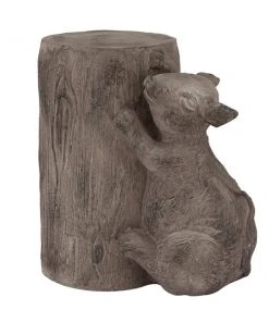 GRAYSON LANE Greyson Lane 16.2-in x 15.65-in Brown Mouse Garden Statue