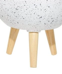 Grayson Lane 14.95-in x 16.85-in White Ceramic Planters - Set of 2 -GRAYSON LANE shop 330940899 AlternateImage3 l