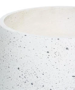 Grayson Lane 14.95-in x 16.85-in White Ceramic Planters - Set of 2 -GRAYSON LANE shop 330940899 AlternateImage4 l