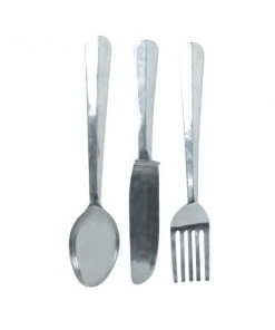 Grayson Lane 36-in x 8-in Silver Aluminum Traditional Wall Decor (Set of 3) -GRAYSON LANE shop 330940908 AlternateImage7 l