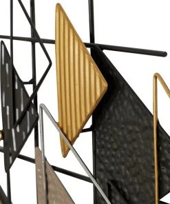 Grayson Lane 21-in x 42-in x 2-in Black Metal Contemporary Wall Decor 7 Grayson Lane 21-in x 42-in x 2-in Black Metal Contemporary Wall Decor -GRAYSON LANE shop 330940941 AlternateImage5 l