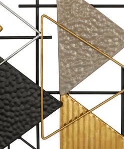 Grayson Lane 21-in x 42-in x 2-in Black Metal Contemporary Wall Decor 8 Grayson Lane 21-in x 42-in x 2-in Black Metal Contemporary Wall Decor -GRAYSON LANE shop 330940941 AlternateImage6 l