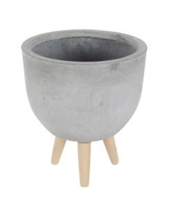Grayson Lane 15-in x 16-in Grey Clay Planters - Set of 3 -GRAYSON LANE shop 330940959 AlternateImage5 l