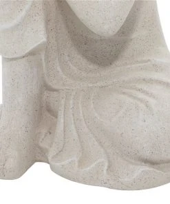 GRAYSON LANE Greyson Lane 20-in x 13-in Grey Buddha Garden Statue -GRAYSON LANE shop 330940978 AlternateImage4 l