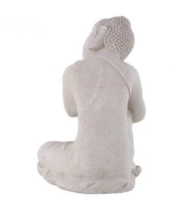 GRAYSON LANE Greyson Lane 20-in x 13-in Grey Buddha Garden Statue -GRAYSON LANE shop 330940978 AlternateImage5 l