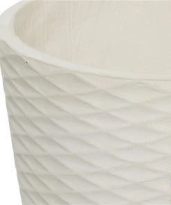 Grayson Lane 9.90-in x 14.20-in White Wood Planters - Set of 2 -GRAYSON LANE shop 330940980 AlternateImage3 l