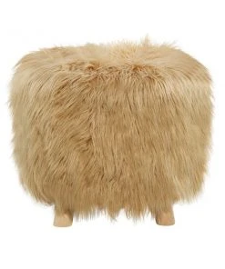 Grayson Lane Modern Brown Fabric Round Ottoman 9 Grayson Lane Modern Brown Fabric Round Ottoman -GRAYSON LANE shop 330940985 AlternateImage5 l