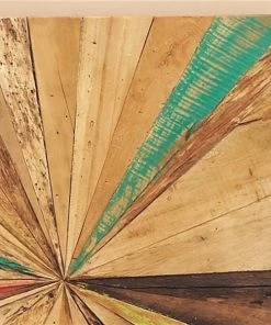 Grayson Lane 18-in x 39-in Brown Teak Wooden Rustic Abstract Wall Decor -GRAYSON LANE shop 330940987 AlternateImage5 l