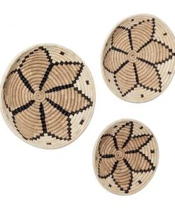 Grayson Lane 20-in x 18-in x 15-in Brown Wooden Boho Style Wall Decor - Set of 3 -GRAYSON LANE shop 330941000 AlternateImage7 l