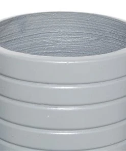 Grayson Lane 9.90-in x 14.45-in Grey Ceramic Planters - Set of 3 -GRAYSON LANE shop 330941008 AlternateImage4 l