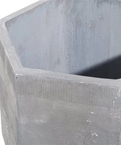 Grayson Lane 15.35-in x 17-in Grey Ceramic Planters - Set of 2 -GRAYSON LANE shop 330941018 AlternateImage4 l