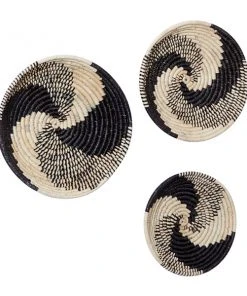 Grayson Lane 20-in x 18-in x 15-in Black Wooden Boho Style Wall Decor - Set of 3 -GRAYSON LANE shop 330941019 AlternateImage7 l