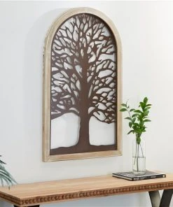 Grayson Lane 40-in x 24-in Bronze Iron Rustic Wall Decor -GRAYSON LANE shop 330941024 AlternateImage2 l