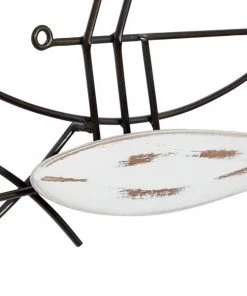 Grayson Lane 21-in x 39-in x 2-in Black Metal Coastal Wall Decor -GRAYSON LANE shop 330941036 AlternateImage6 l