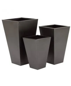 Grayson Lane 15-in x 25-in Black Metal Planters - Set of 3 -GRAYSON LANE shop 330941054 AlternateImage5 l