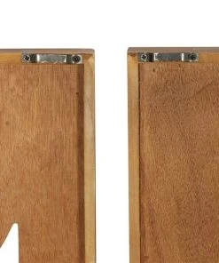 Grayson Lane 16-in x 18-in Brown Wooden Farmhouse Wall Decor - Set of 2 -GRAYSON LANE shop 330941074 AlternateImage8 l