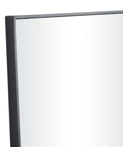 Grayson Lane 30-in x 14-in Rectangle Black Contemporary Framed Wall Mirror 7 Grayson Lane 30-in x 14-in Rectangle Black Contemporary Framed Wall Mirror -GRAYSON LANE shop 330941094 AlternateImage3 l