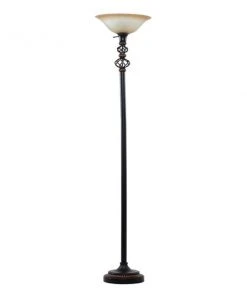 Grayson Lane 70-in x 15-in Black Metal Traditional Torchiere Lamp 8 Grayson Lane 70-in x 15-in Black Metal Traditional Torchiere Lamp -GRAYSON LANE shop 330941105 AlternateImage5 l
