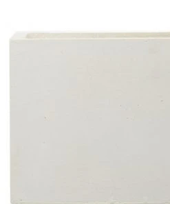 Grayson Lane 21-in x 15-in White Clay Planters - Set of 2 -GRAYSON LANE shop 330941115 AlternateImage4 l