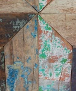 Grayson Lane 17-in x 17-in Brown Teak Wooden Rustic Wall Decor - Set of 2 -GRAYSON LANE shop 330941120 AlternateImage5 l