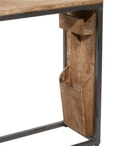 Grayson Lane 24-in x 20-in Brown Wood Rectangular Accent Table -GRAYSON LANE shop 330941125 AlternateImage3 l