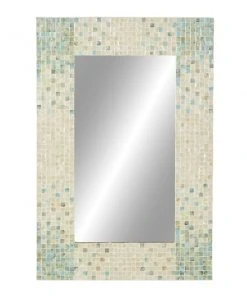Grayson Lane 36-in x 24-in Rectangle Cream Coastal Framed Wall Mirror -GRAYSON LANE shop 330941127 AlternateImage5 l