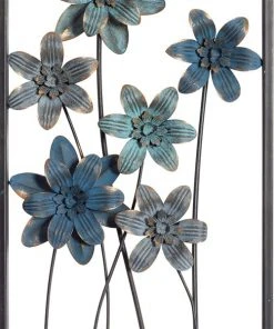 Grayson Lane 12-in x 28-in Grey Metal Traditional Floral Wall Decor - Set of 2 -GRAYSON LANE shop 330941129 AlternateImage6 l