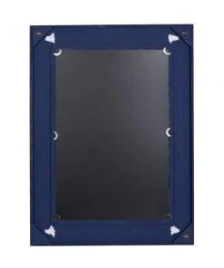 Grayson Lane 31-in x 23-in Rectangle Blue Contemporary Framed Wall Mirror -GRAYSON LANE shop 330941133 AlternateImage5 l