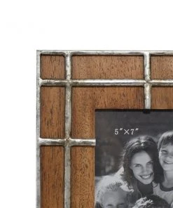 Grayson Lane 12-in x 10-in Brown Wood Industrial Photo Frame -GRAYSON LANE shop 330941152 AlternateImage3 l