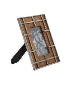 Grayson Lane 12-in x 10-in Brown Wood Industrial Photo Frame