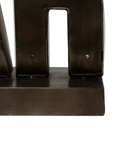 Grayson Lane Industrial Distress Brown Solid Tin Bar Decorative Sign with LED Lights -GRAYSON LANE shop 330941154 AlternateImage5 l